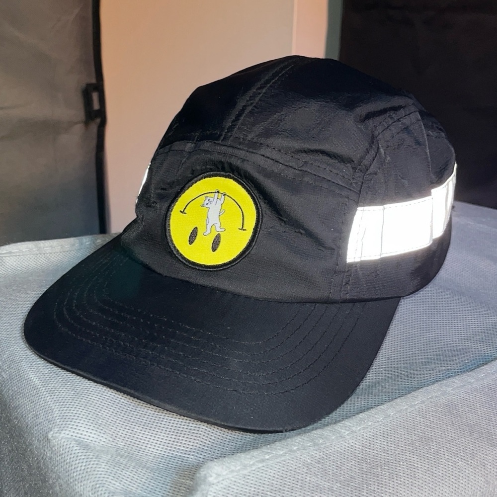 Ripndip Black Cap with Yellow Patch
